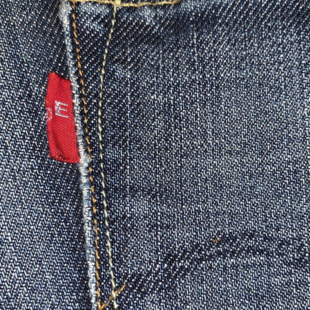 LEVIS CAPITAL E RULER JEANS - Picture 3 of 12